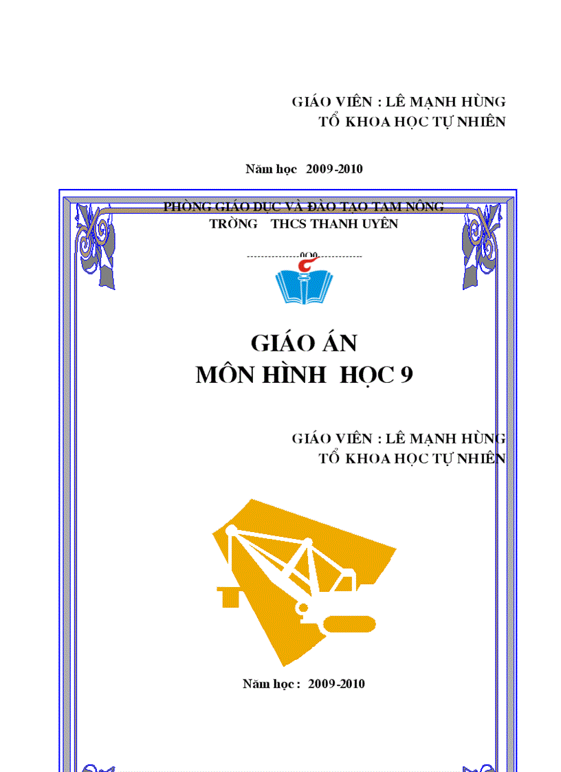 image for page Bìa rất đẹp dùng trong năm học 2010 2011