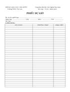 Bìa và sổ dự giờ