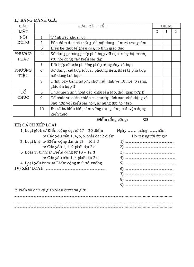 image for page Bìa và sổ dự giờ