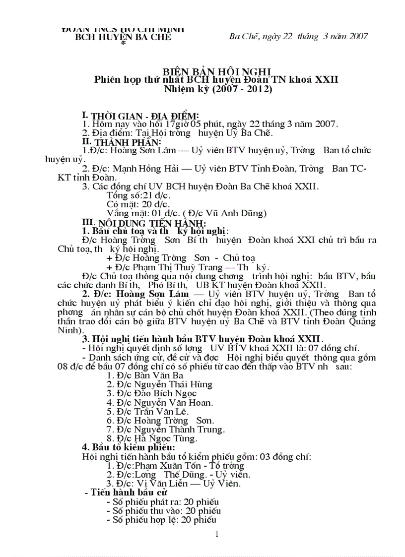 image for page Bien ban hoi nghi