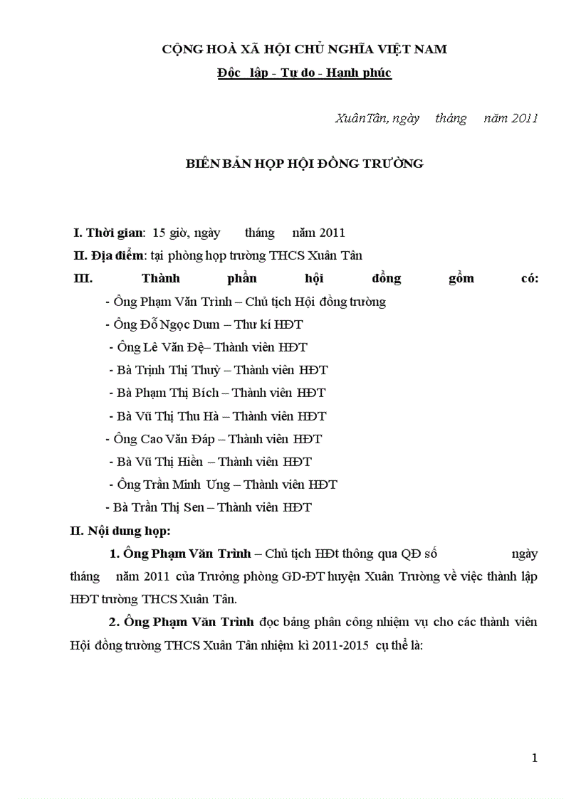 image for page Biên bản họp HĐT