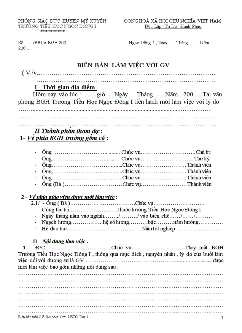 image for page Bien ban hop hoi dong Ky luat truong