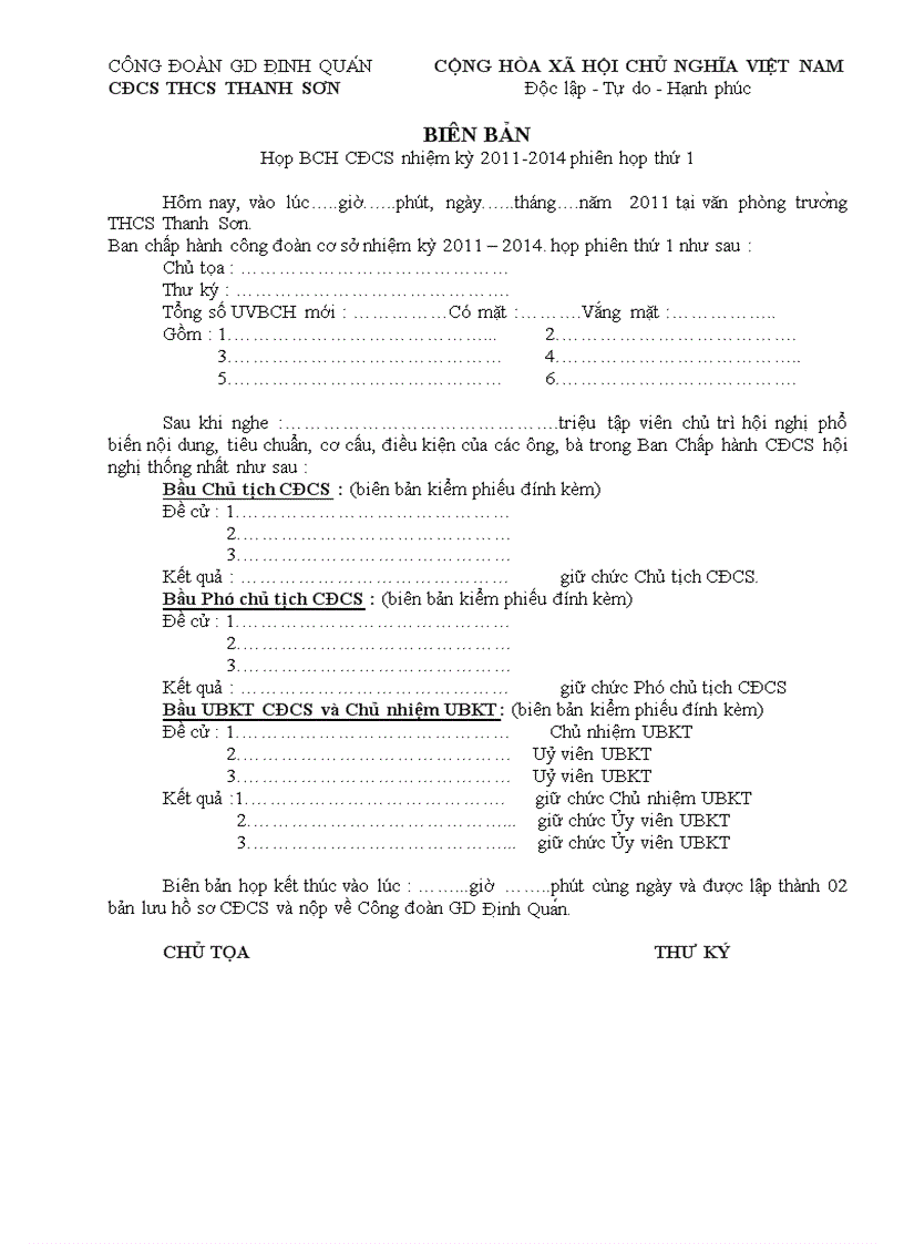 image for page BIEN BAN HOP PHIEN THU NHAT DH CONG DOAN doc