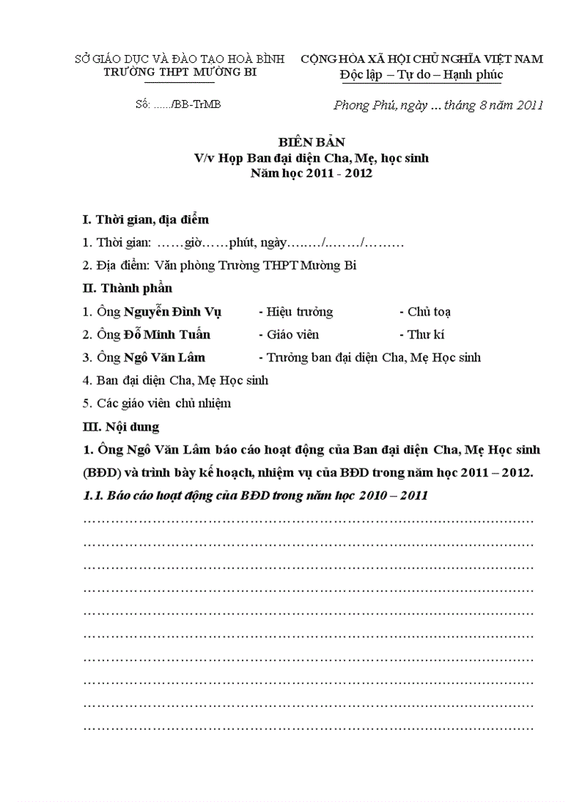 image for page Bien ban hop phu huynh dau nam