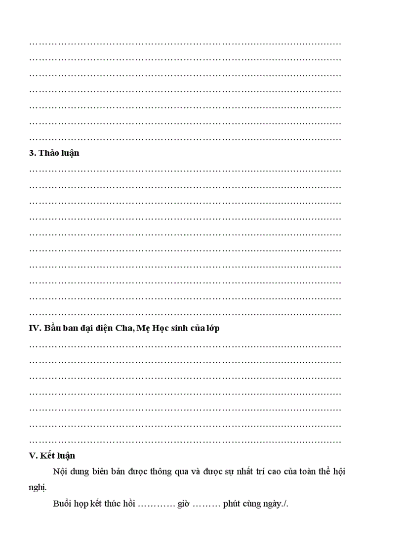 image for page Bien ban hop phu huynh dau nam