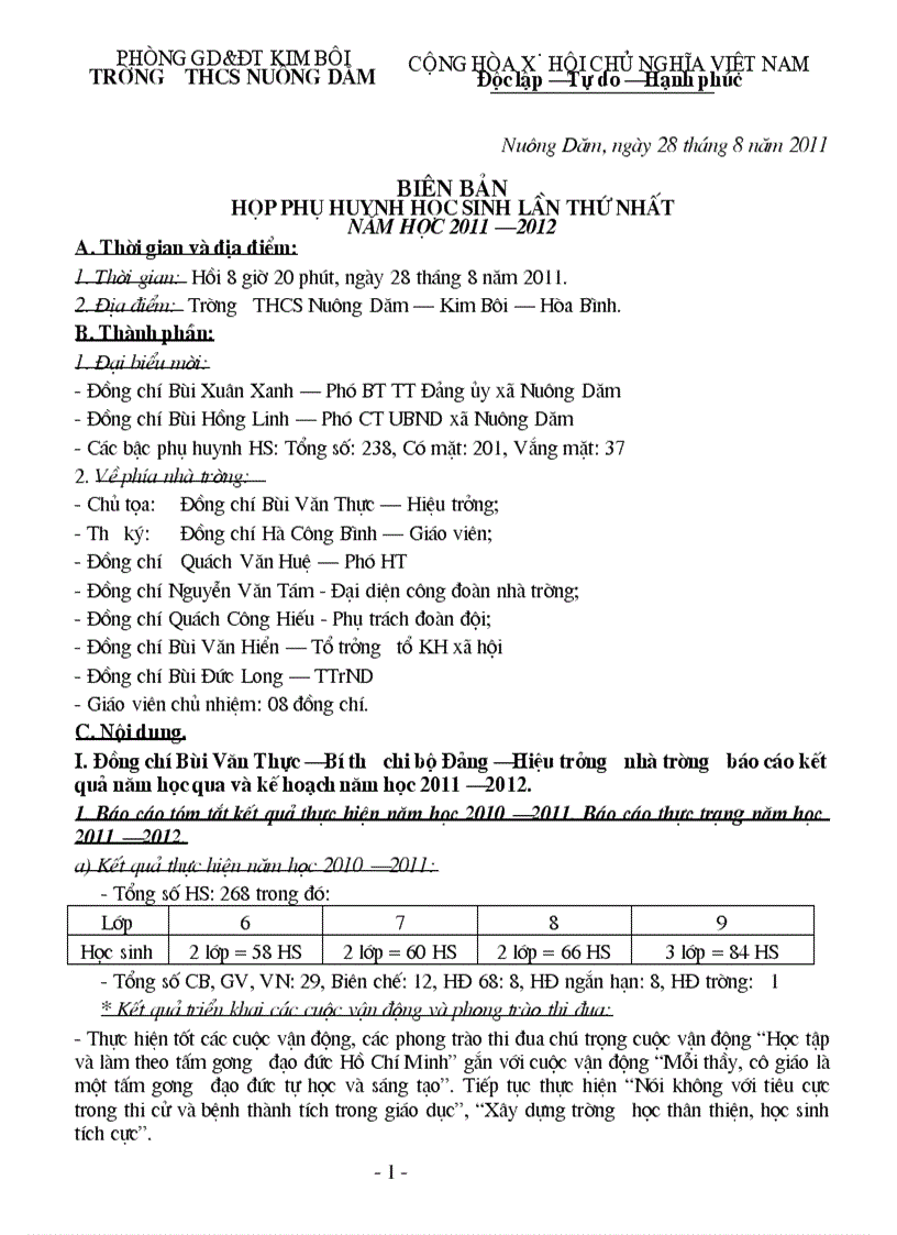 image for page Bien ban hop phu huynh 1