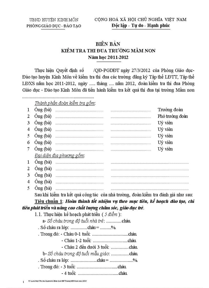 image for page Biên bản kiểm tra MN