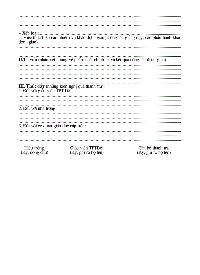 image for page Biên bản kiêm tra trường học thân thiện