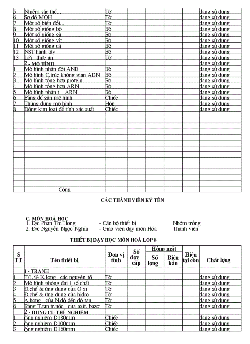 image for page Biên bản K kê thiết bị