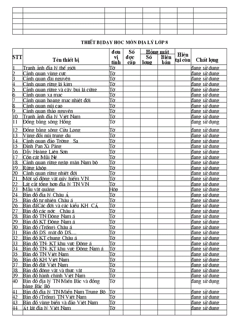 image for page Biên bản K kê thiết bị
