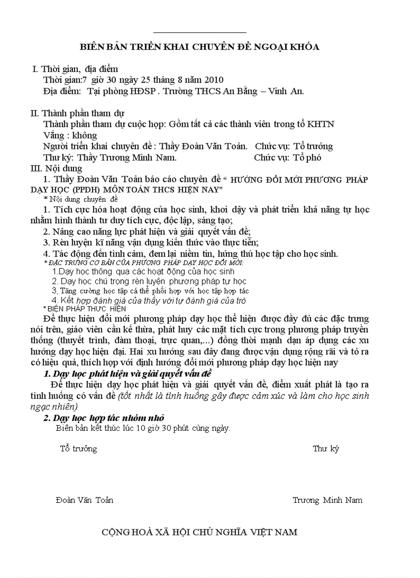 image for page Bien bản tổ TN