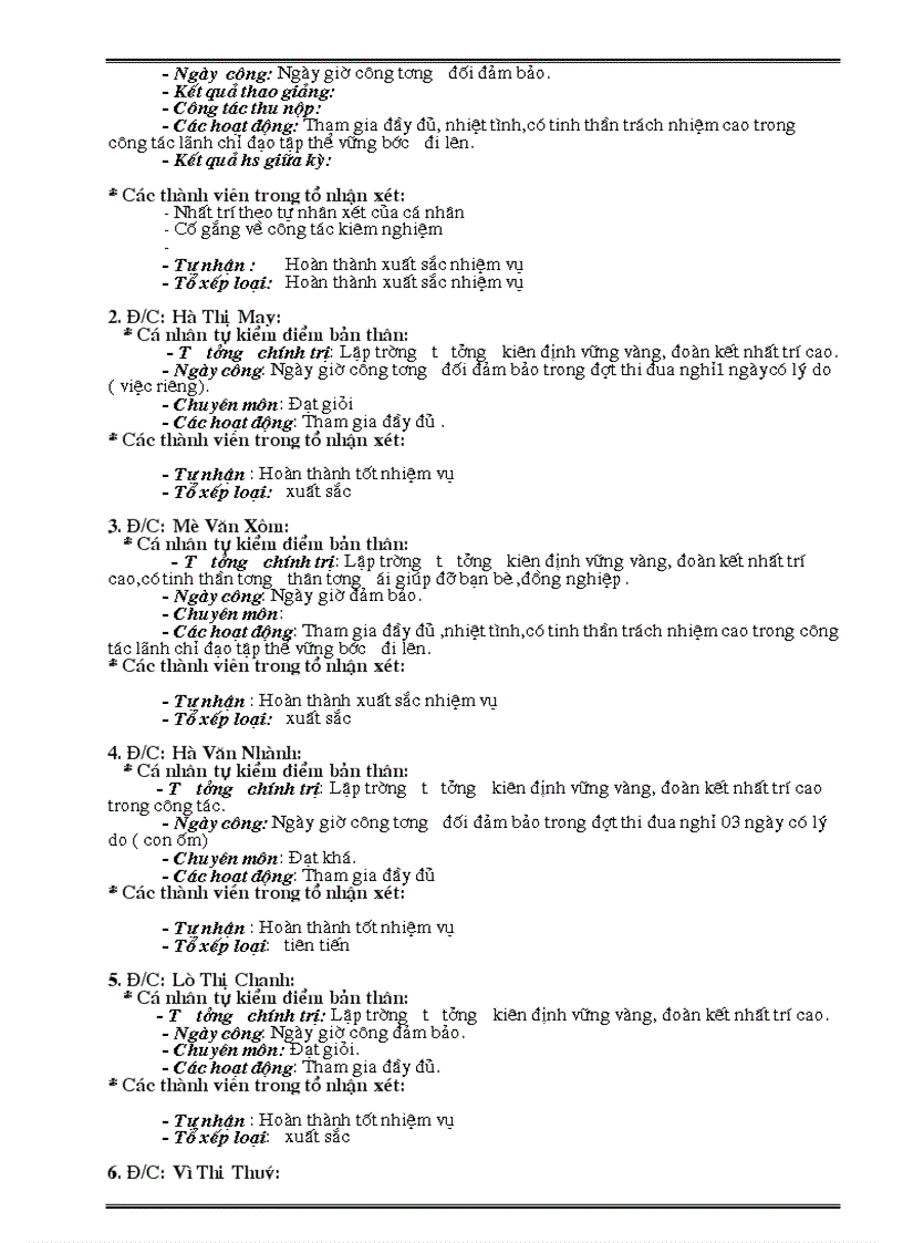 image for page Bien ban xet thi dua dot 1