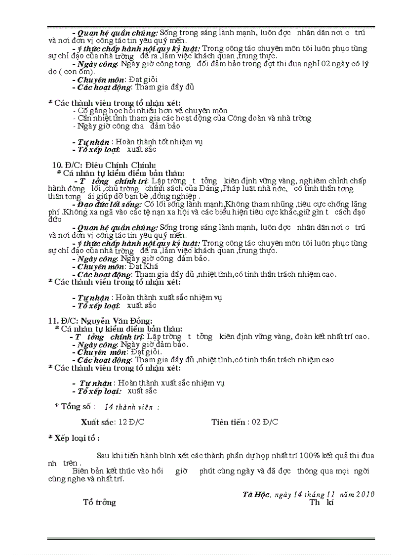 image for page Bien ban xet thi dua dot 1