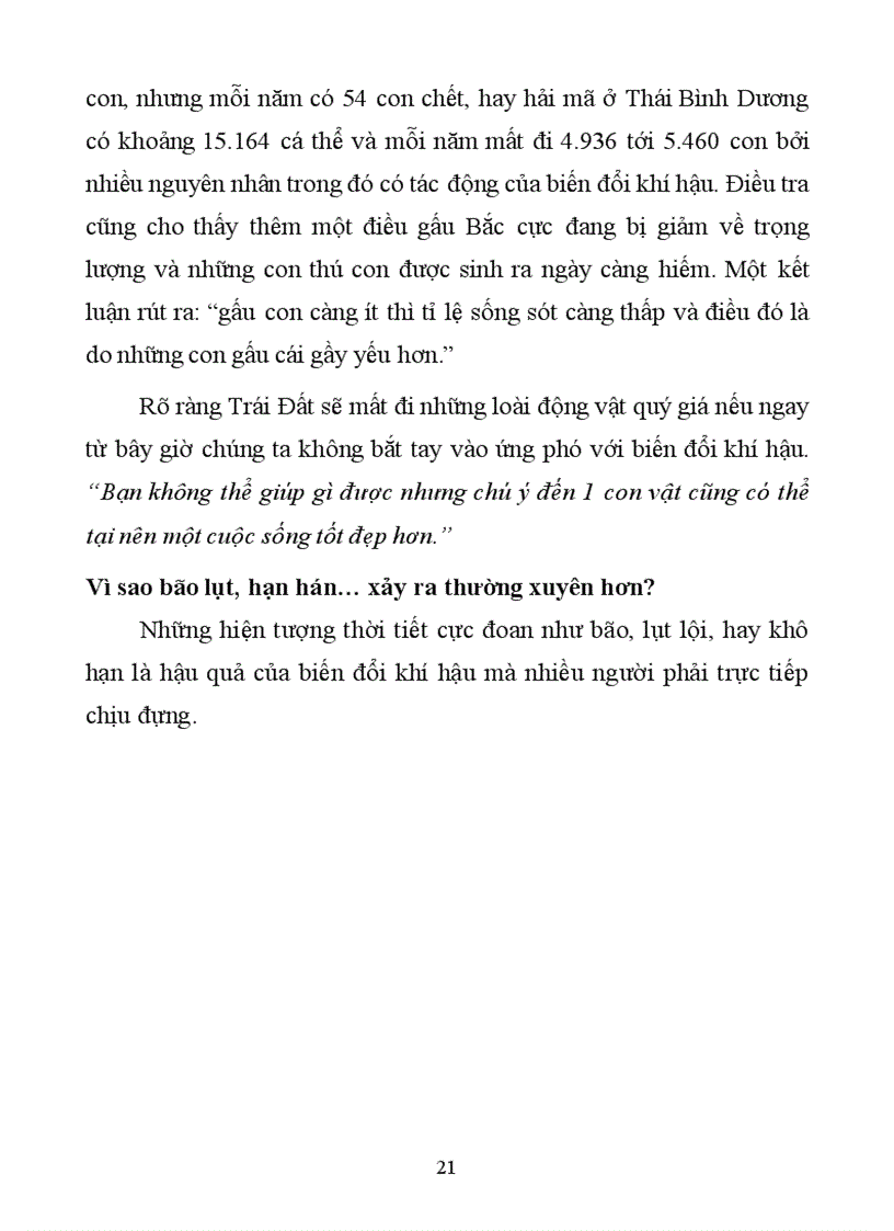 image for page Biến đổi khí hậu