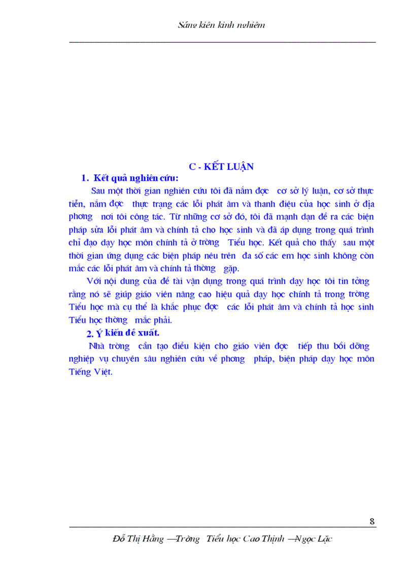 image for page Bien phap sua loi phat am va chinh ta cho hoc sinh Do Thi Hang