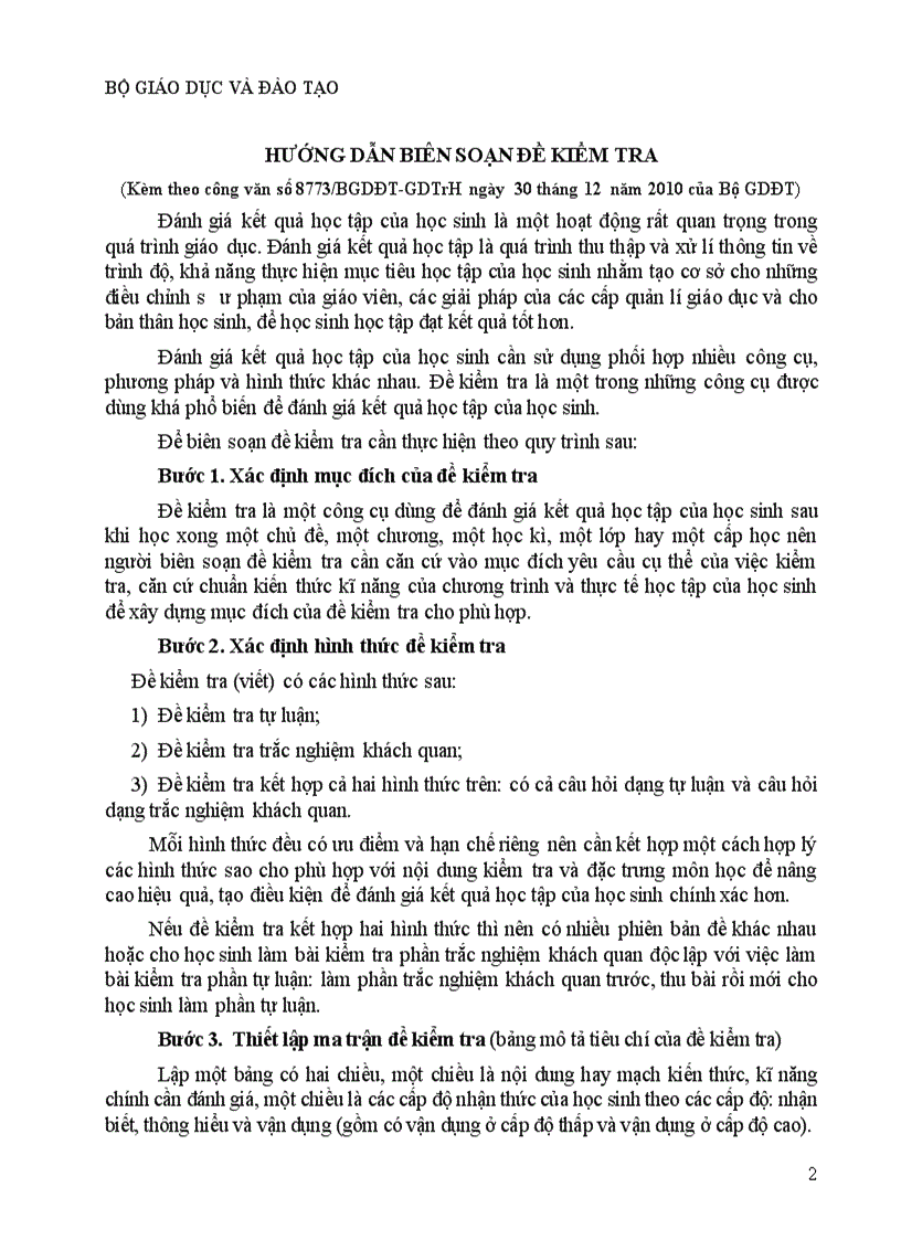 image for page Biên soan đề kiểm tra