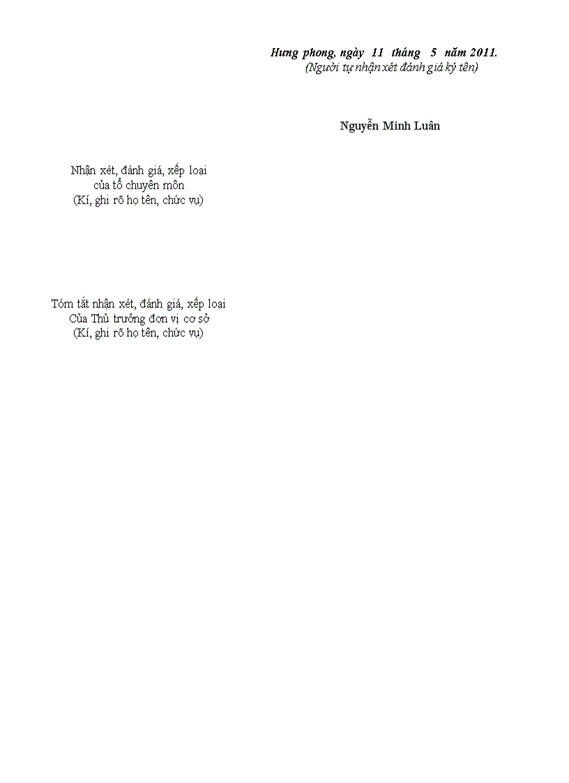 image for page Bieu mau danh gia xep loai gv