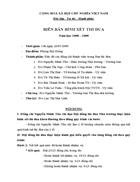 Biên bản bình xét thi đua 1