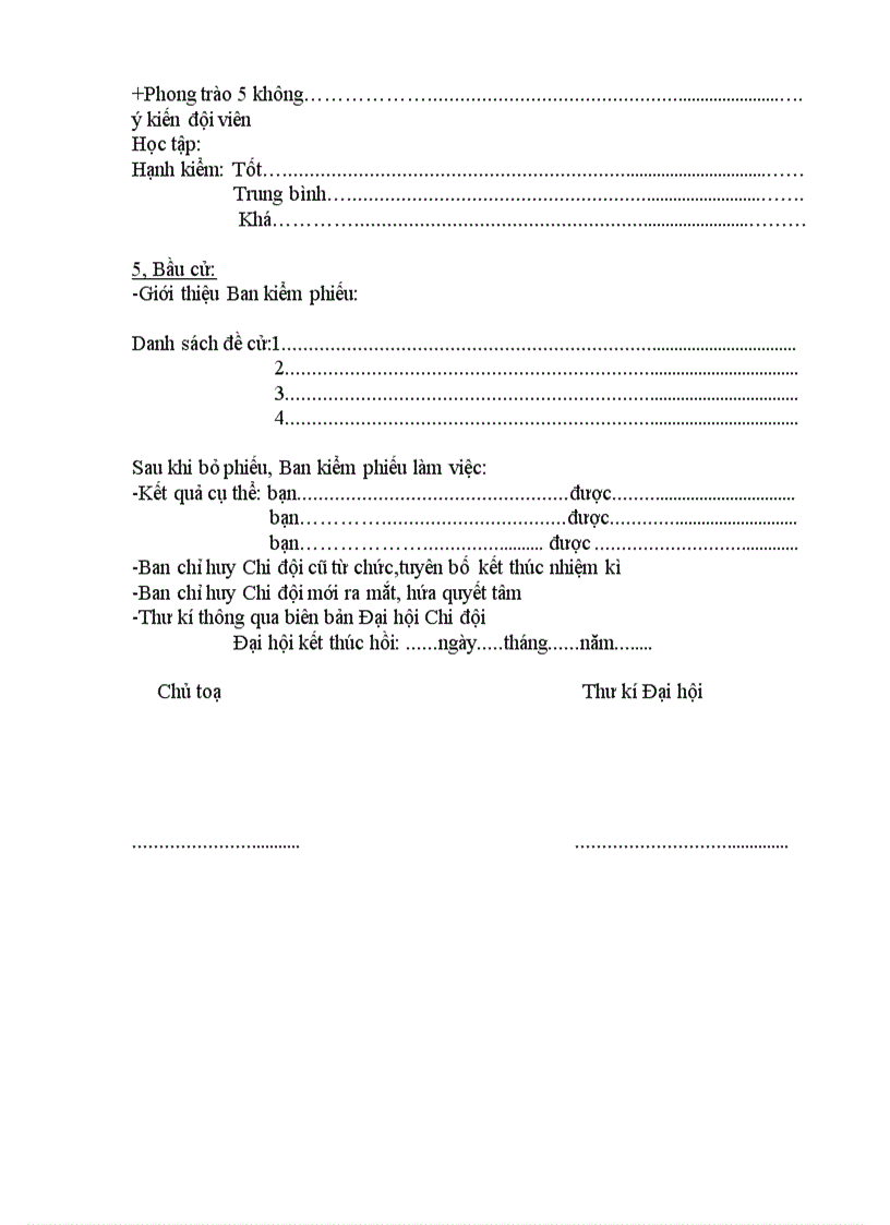 image for page Biên bản đại hội chi đội 1