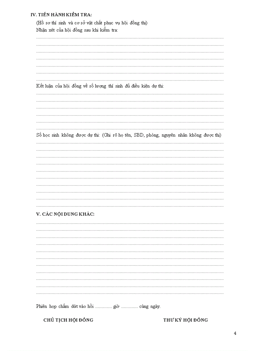 image for page Bo bien ban hoi dong coi thi