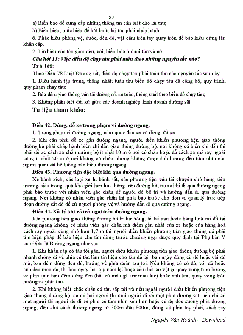 image for page Bộ câu hỏi Hội thi ATGT 2011