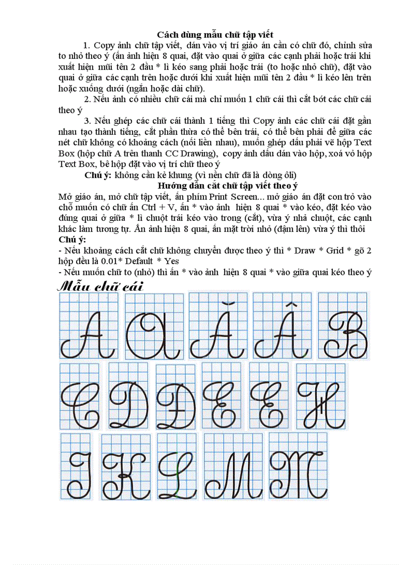 image for page Bộ chữ tập viết chuẩn đủ