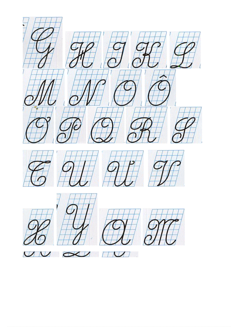 image for page Bộ chữ tập viết chuẩn đủ