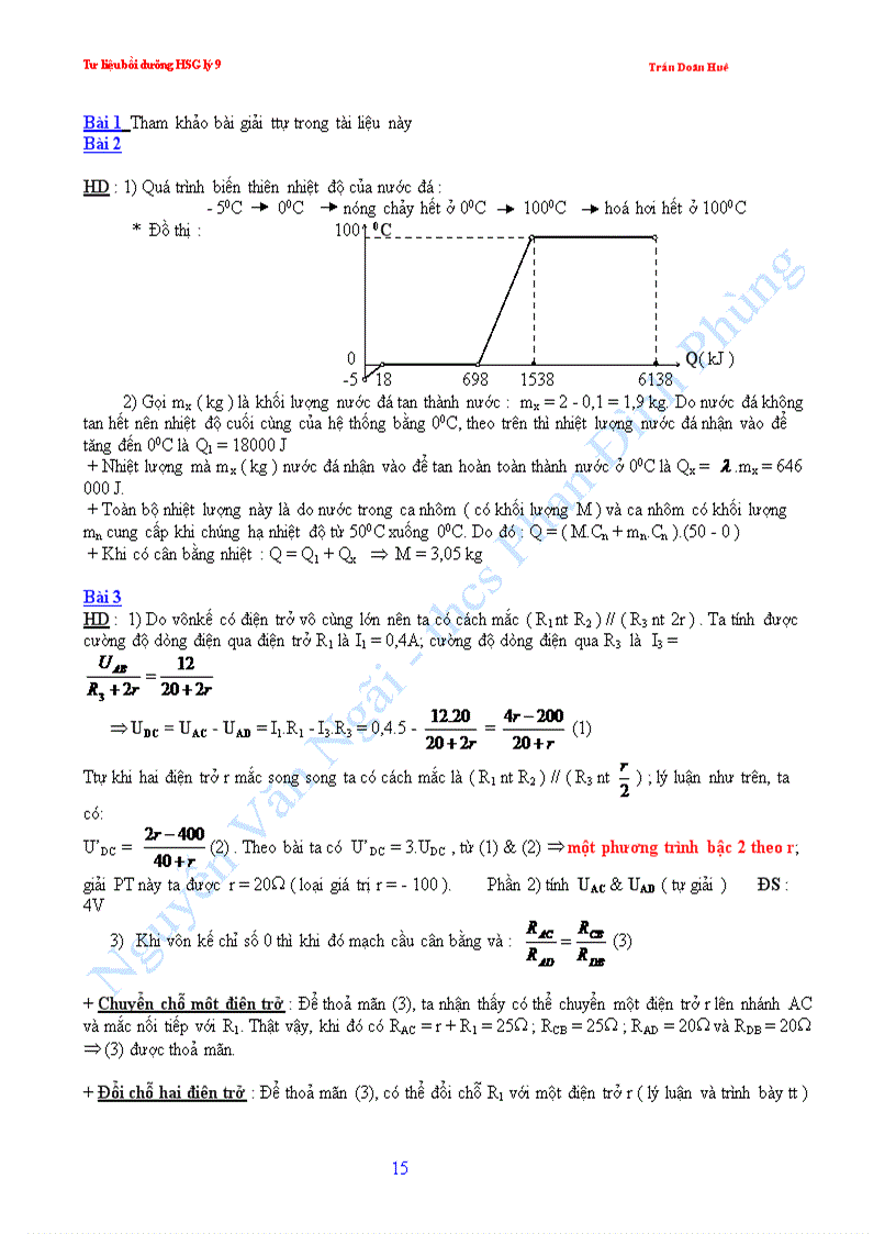 image for page Bộ đề học sinh giỏi vật lý 9