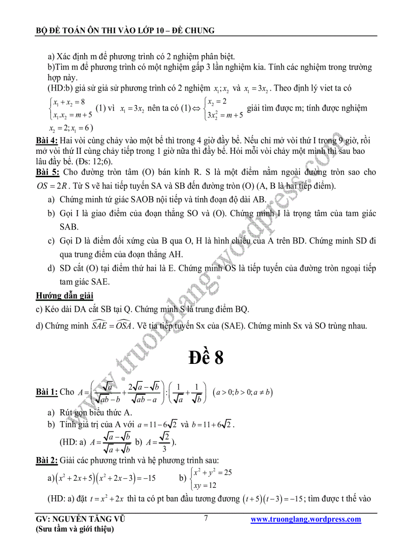 image for page Bộ đề ôn thi lớp 10