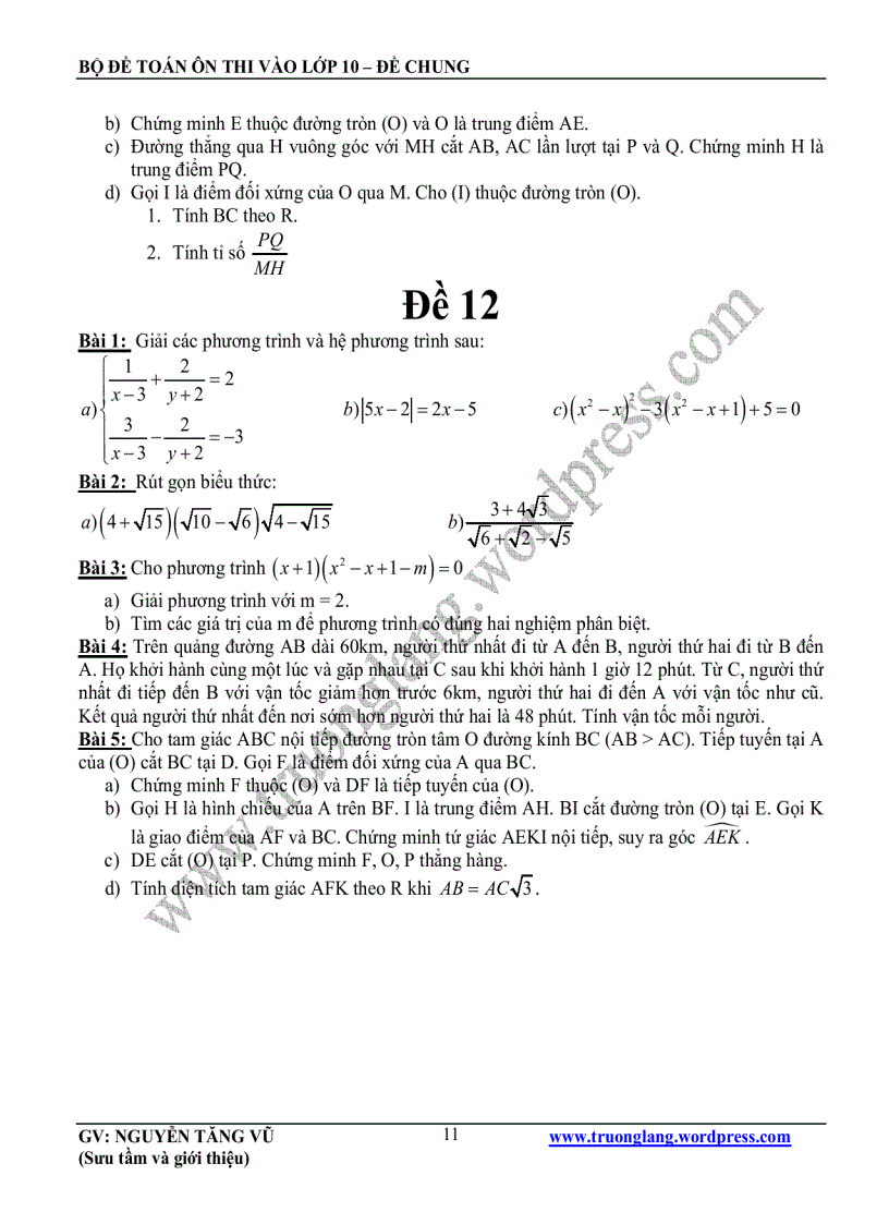 image for page Bộ đề ôn thi lớp 10