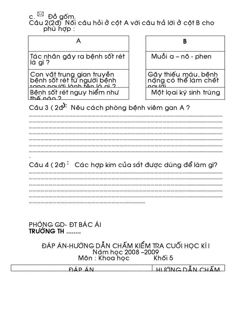 image for page Bộ đề thi HK1 khối 4 5 2009 2010