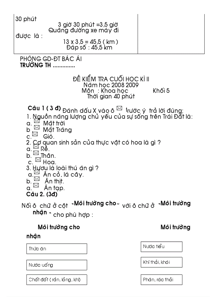 image for page Bộ đề thi HK2 khối 4 5 2009 2010