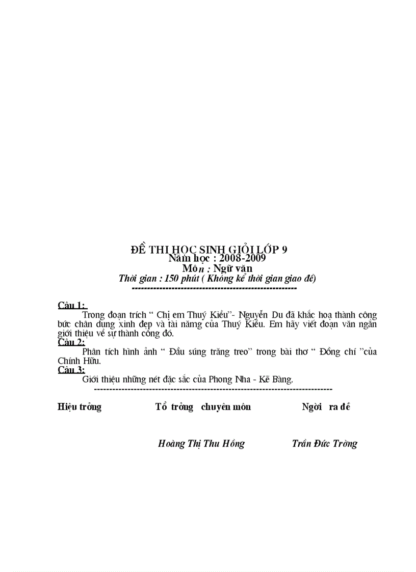 image for page Bộ đề thi hsg lớp 9 năm học 2008 2009