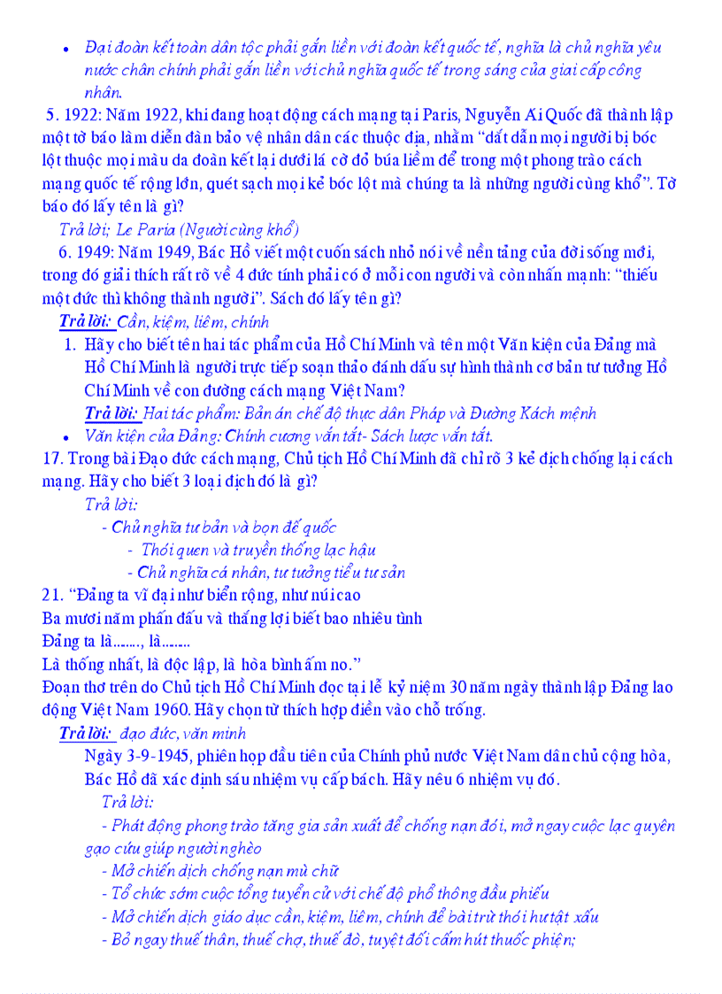 image for page Bộ đề thi tìm hiểu TT Hồ Chí Minh