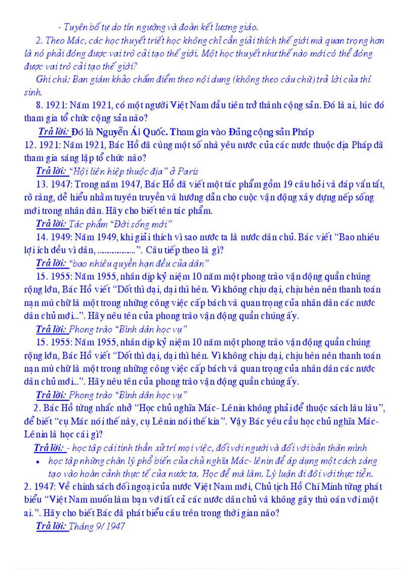 image for page Bộ đề thi tìm hiểu TT Hồ Chí Minh