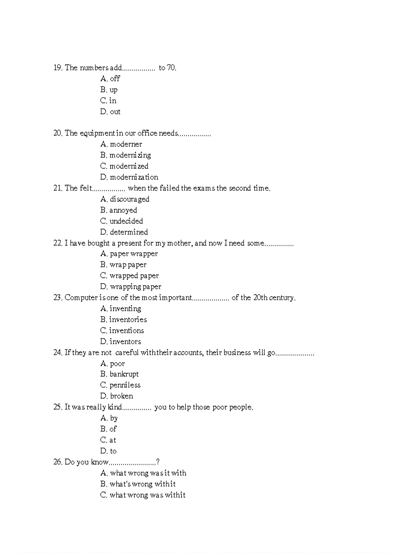 image for page Bo de thi trac nghiem CD va DH