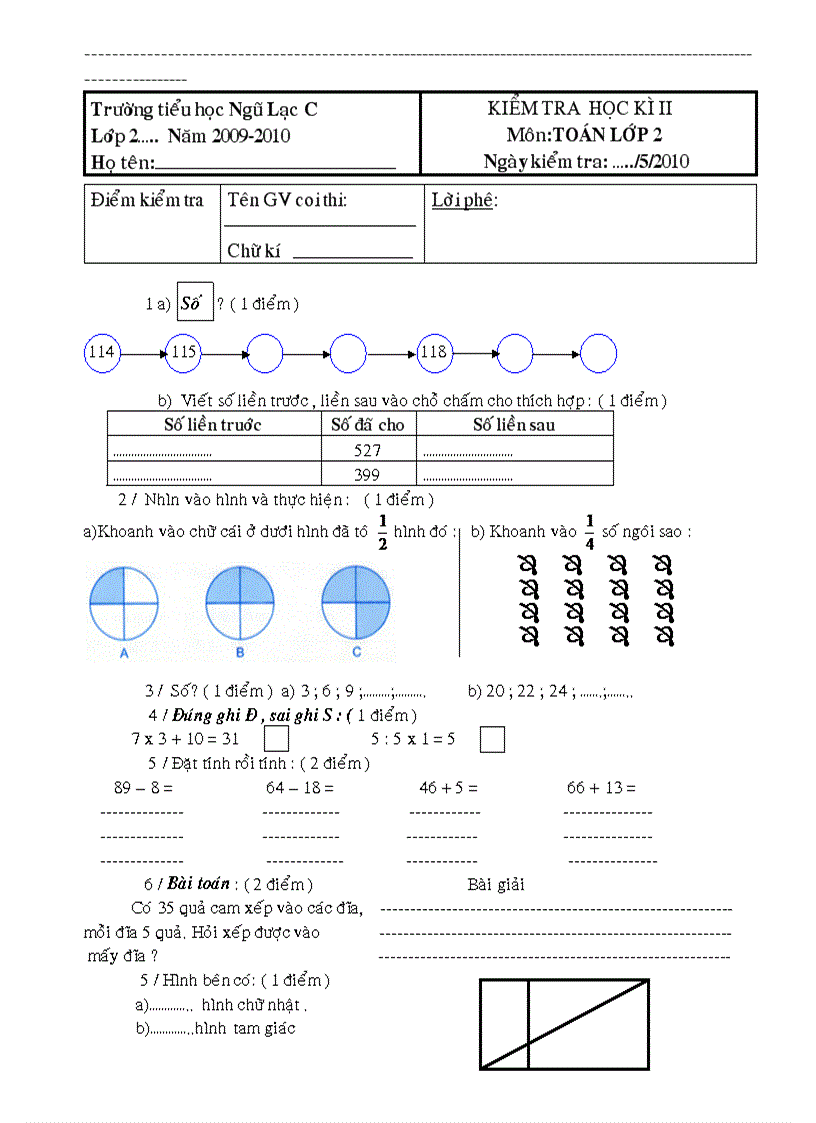image for page Bộ đề thi và đáp án Tiểu học
