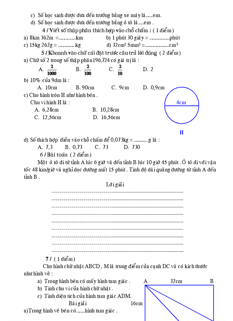image for page Bộ đề thi và đáp án Tiểu học