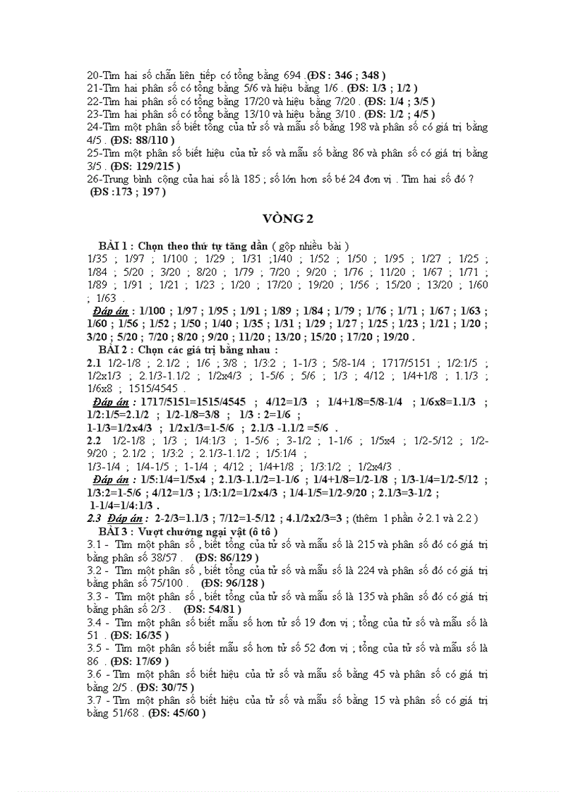 image for page Bộ đề thi và đáp án Violympic