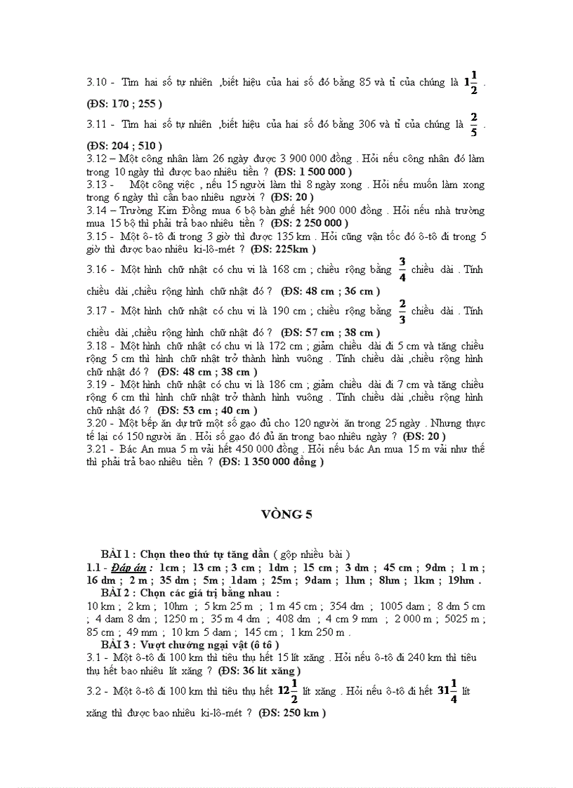 image for page Bộ đề thi và đáp án Violympic