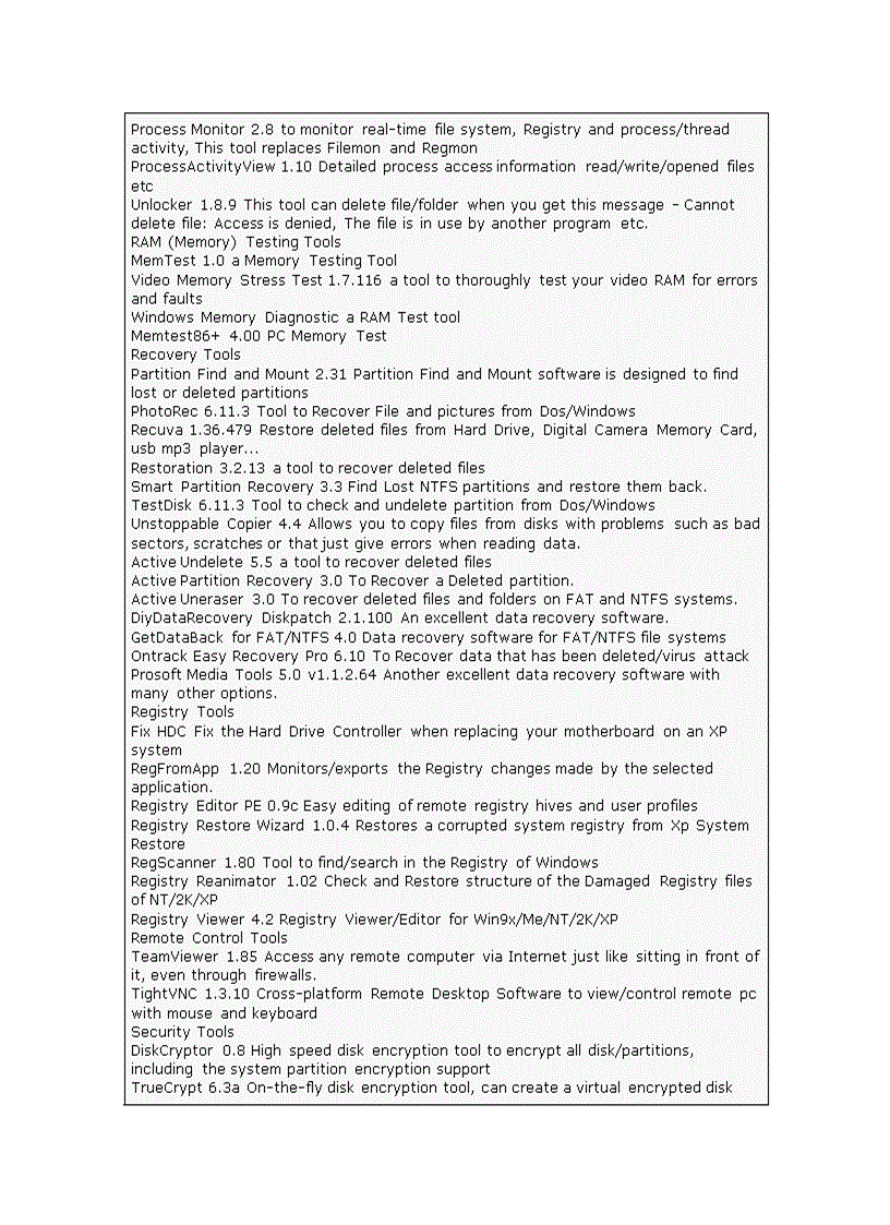 image for page Bộ đĩa cứu hộ máy tính dành cho kỹ thuật viên Hirens BootCD 10 4 203 57 Mb