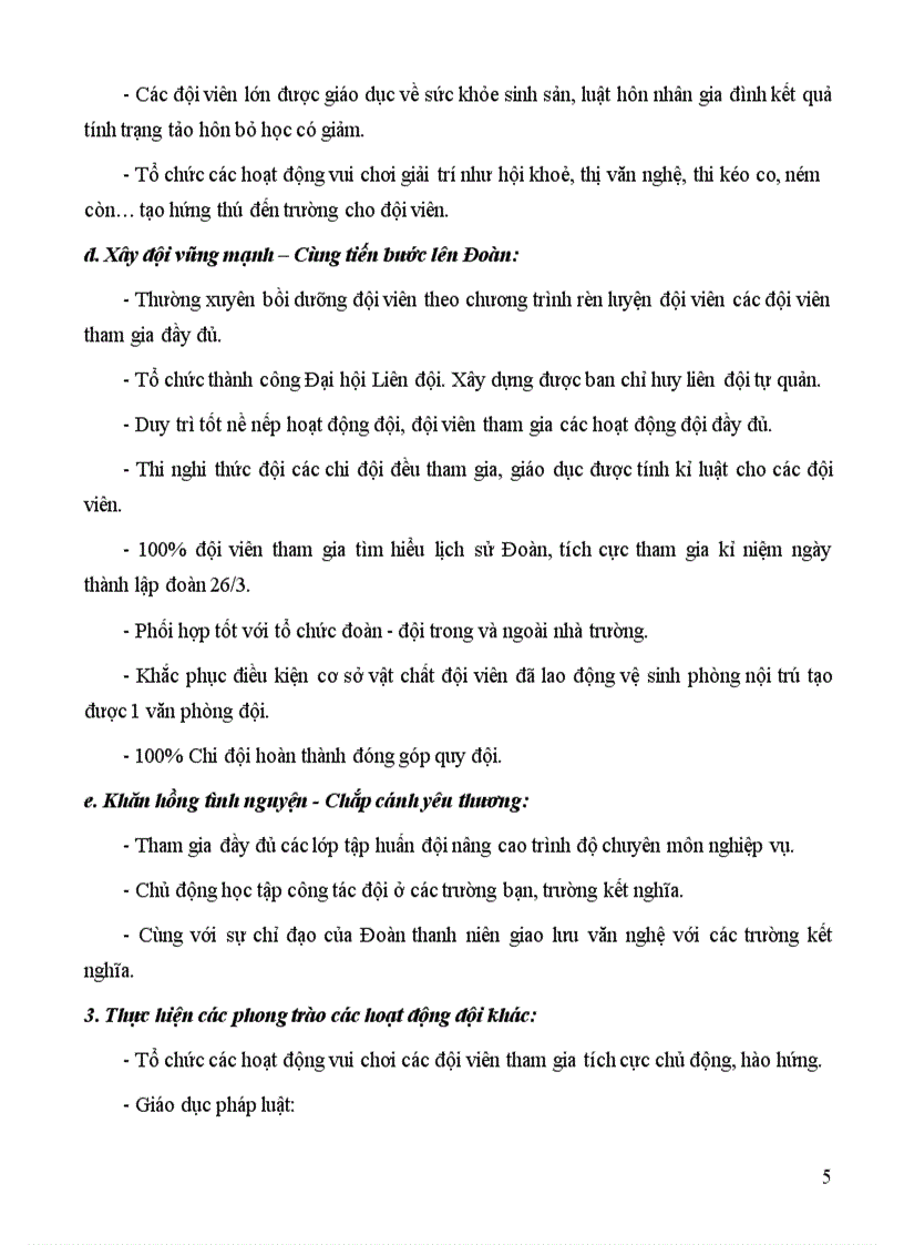 image for page Bộ hồ sơ hoàn thiện thi đua liên đội cuối năm 2011