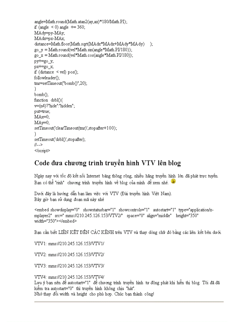 image for page Bộ sưu tập Code mới