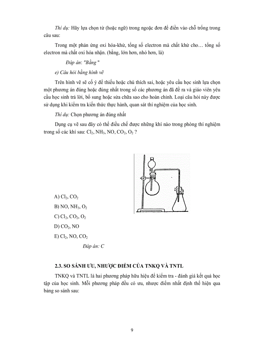 image for page Bộ sưu tập trắc nghiệm khách quan Hóa