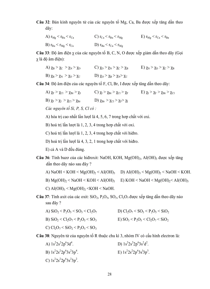 image for page Bộ sưu tập trắc nghiệm khách quan Hóa