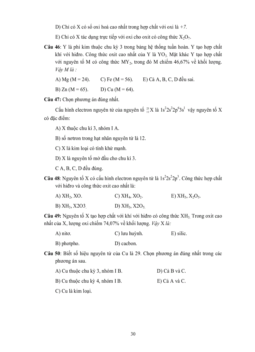 image for page Bộ sưu tập trắc nghiệm khách quan Hóa