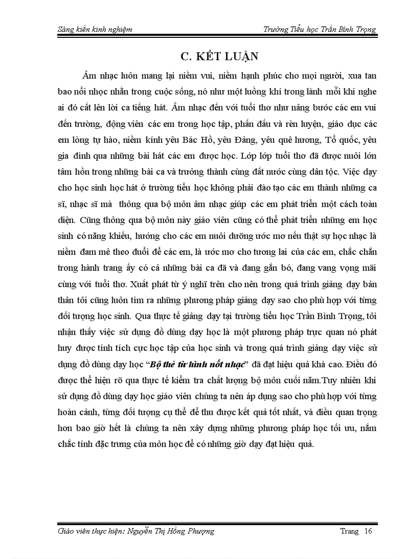 image for page Bộ thẻ từ hình nốt nhạc trong dạy học tập đọc nhạc lớp 4 5