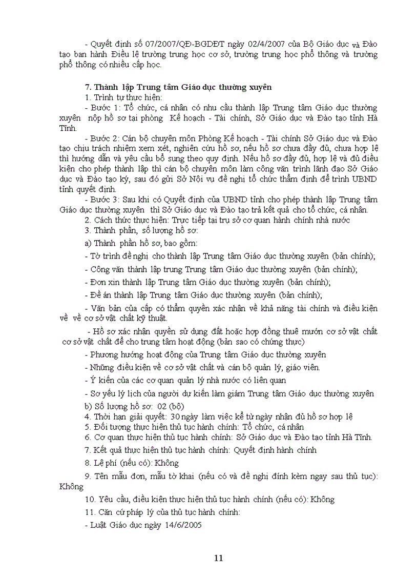 image for page Bộ thủ tục hành chính