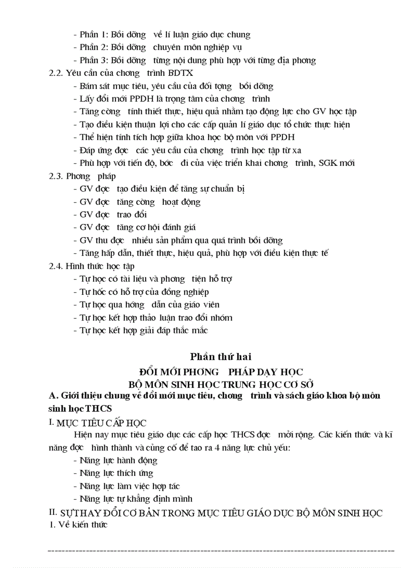 image for page Bồi dưỡng thường xuyên 2009 2010