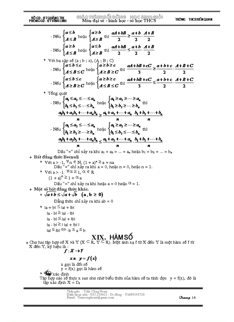 image for page Bồi dưỡng Toán THCS